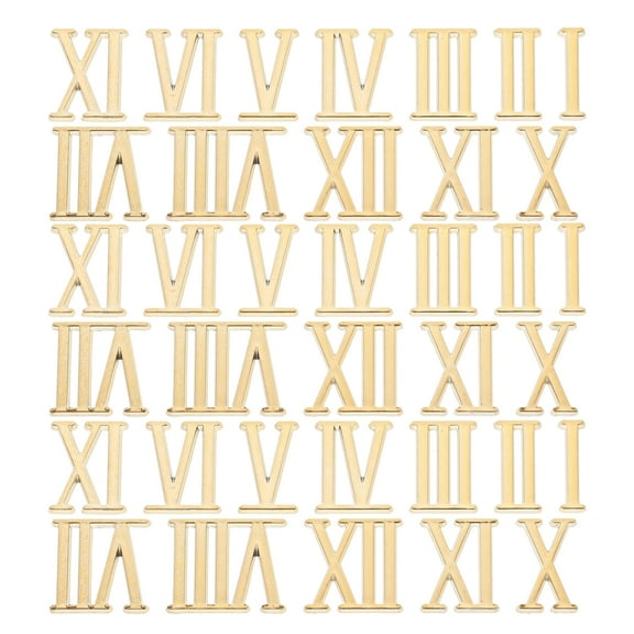 5 Sets of Clock Roman Number Roman Number DIY Digital Clock Numbers Repairing Clock Accessories