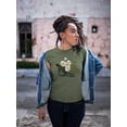 thumbnail image 2 of Stay Wild Daisies Positive Quote T-Shirt Women -Image by Shutterstock, Female Small, 2 of 4