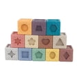 thumbnail image 2 of Apilador Montessori,Juego Montessori Stack Nesting Toy Soft Stacker,Juguete de apilamiento de aprendizaje educativo Montessori,Juguete apilable Habilidades motoras Actividad Macarena Apilador Montessori, 2 of 8