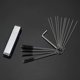 thumbnail image 1 of Jet Cleaning Brushes, Carb Carburetor Cleaners 15pcs Nylon Brushes & Cleaning Needles + Cleaning Wires Set + Hexagon Wrench, 1 of 5