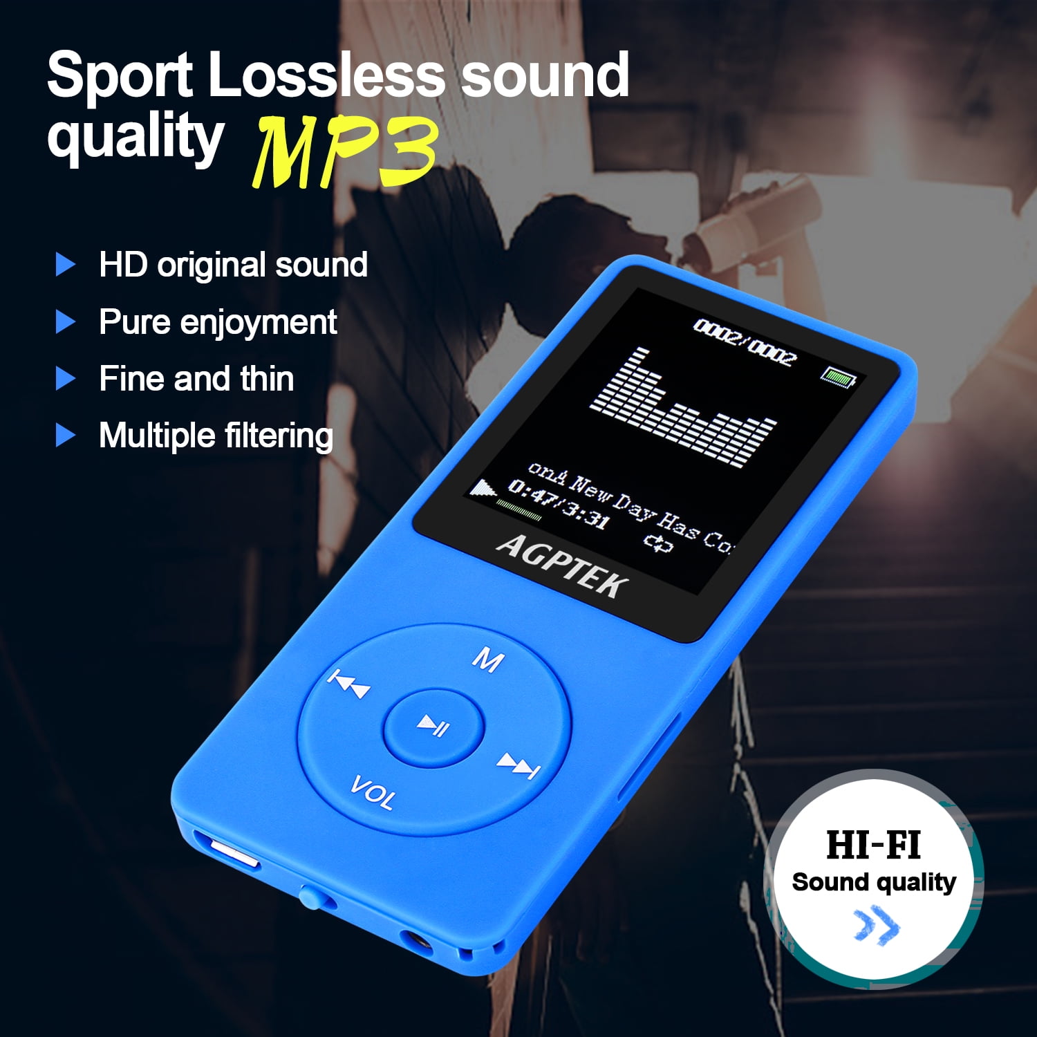 How to create playlist agptek music player inspireder