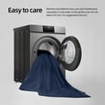 thumbnail image 6 of TOPCHANCES 100% Waterproof Sofa Cover, Stretch Slipcover for L Shaped Sectional, Leakproof Couch Protector for Kids Dogs Cats Pets (2-Seater Sofa Cover, Navy Blue), 6 of 10