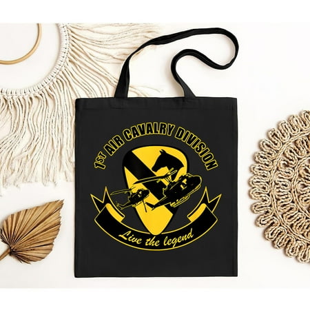 vintage NEW LIMITED 1st Air Cavalry Division Military Vintage Tote Bag-TH17588