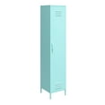 thumbnail image 1 of Novogratz Cache Single Metal Locker Storage, Mint Cabinet, 1 of 4