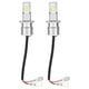 thumbnail image 1 of 2pcs H3 80W 8000K 12-24V Universal Accessory White LED Fog Light Bulb with Decode, 1 of 4
