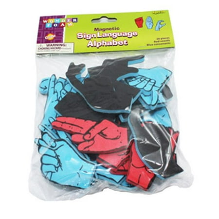

Creativity Street WonderFoam Sign Language Alphabet Magnets