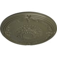thumbnail image 3 of Ekena Millwork 26 1/4"OD x 3 1/4"P Athens Ceiling Medallion (Fits Canopies up to 3 5/8"), Hand-Painted Painted Turtle, 3 of 5