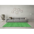 thumbnail image 3 of Ahgly Company Indoor Rectangle Oriental Emerald Green Industrial Area Rugs, 6' x 9', 3 of 4