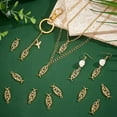 thumbnail image 5 of 1 Box 160Pcs Tibetan Style Alloy Pendants For Easter Jesus Fish Antique Golden 26x9.5x2mm, 5 of 6
