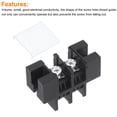 thumbnail image 4 of Dual Rows 2 Positions 600V 75A Cable Block Terminal Strip 1Pcs Black, 4 of 5