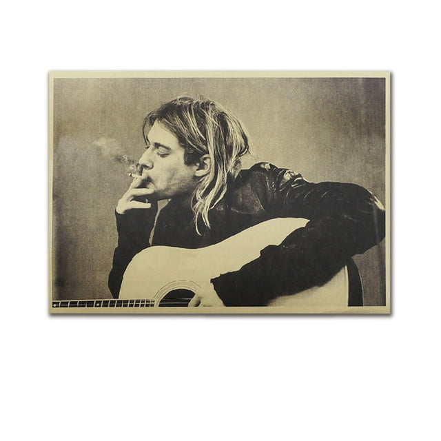 Póster mural de papel de Cobain Anime Art, 51,5 x 36 cm