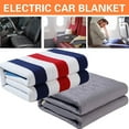 thumbnail image 4 of Heated Car Blanket, 12-Volt Electric Blanket for Car, Truck, SUV, RV, Portable Heated Throw for Camping, 4 of 10