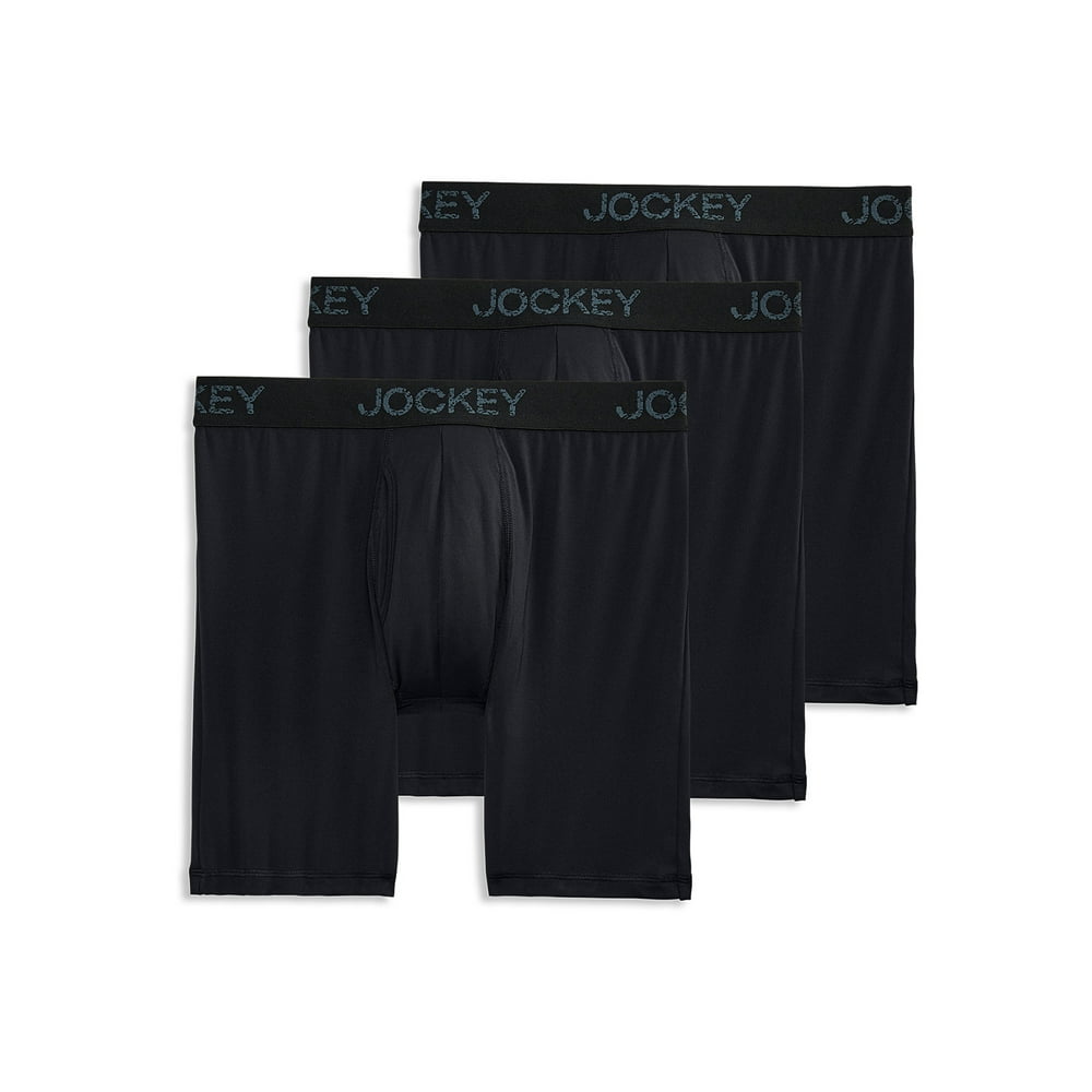 Jockey Jockey® Essentials Flex Microfiber Long Leg Boxer Brief 3