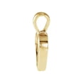 thumbnail image 2 of 14k Yellow Gold Love Heart Shaped Pendant Necklace Pendant for Women - 1.4 Grams, 2 of 2