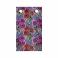 thumbnail image 1 of Floral Hanging Pocket Organizer, Poppy Petals Romantic Bouquets Meadow Blooms Rural Beauty on Dark Ceil Blue, Printed Polyester Storage Bag with Pockets, 9" x 27", Magenta Vermilion, 1 of 2