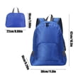 thumbnail image 3 of Kokovifyves Lightweight Foldable Backpack for Men Women Portable Waterproof Packable Backpack Outdoor Travel Mountaineering Bag, 3 of 6