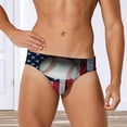 thumbnail image 4 of Top-kevin Maillot de Bain Homme Taille Basse Slip Imprimé Bikini, 4 of 8