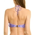 thumbnail image 2 of SONYA womens  Lajain Bikini Top, 0, Purple, 2 of 3