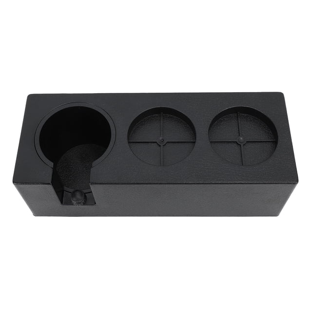 M Buder Estación de Prensado de Café Plástico 51-58mm Soporte Universal Portafiltros Organizador Accesorios Espresso Hogar Cocina Bar Negro (24 cm / 9.4 in)