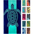 thumbnail image 1 of Beach Towel - Tropical Blue, Unique Design, Extra Large, Suitable for Kids and Adults, 1 of 4