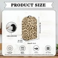 thumbnail image 6 of FKELYI Blender Dust Cover Amber Leopard Print Anti Splash Food Processors Dustproof Covers with Handle for Stand Mixer Coffee Maker Protector Kitchen Appliance Decor, 6 of 6