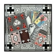 thumbnail image 3 of Christian LaCroix Poker Face Square Lacquer Tray (Other), 3 of 3