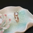 thumbnail image 3 of Rings for Men Rose Gold Six Prong Diamond Ring Wedding Rings Valentine's Day Gifts Clearance, 3 of 7