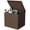 Brown, variant on TROPOW 73 Gallon Resin Deck Box, Waterproof Outdoor Storage Box with Lockable Lid & UV Resistant, Patio Furniture Cushion Storage Container for Garden, Backyard, Poolside