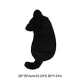 thumbnail image 3 of Estuche de peluche con forma de gato | Bolsa de almacenamiento con diseño de animales de dibujos animados | Estuche suave y mullido para lápices para niños, 3 of 6