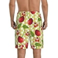 thumbnail image 4 of Lsque Cherries and Ladybirds Mens Sleep Pajama Shorts,Short Pajama Pants, Cotton Ultra-Soft Knit-XX-Large, 4 of 9