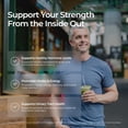 thumbnail image 3 of Livingood Daily Men's Hormone Support Supplement for Vitality & Balance, 14-in-1 Testosterone Booster for Men with Ashwagandha, Maca, DIM, Zinc, Saw Palmetto, Vitamin B12 & More, Vegan, 120 Capsules, 3 of 7