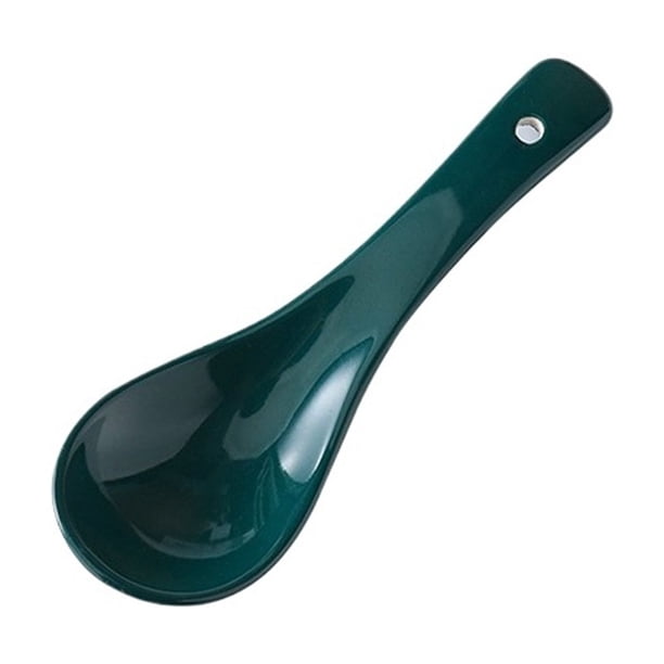 Cucharas de sopa de cerámica, 6 piezas, cuchara de sopa de porcelana china asiática for sopa, bola de masa, wonton, café, postre, cereales