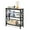 Black, variant on Giantex 3-Tier Bookcase & Bookshelf, Stable Open Storage Shelf w/Solid Wood Frames & X-Design for Home Office, Black