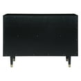 thumbnail image 4 of Riverbay Furniture Six Drawer Wood Geo Texture Dresser in Black, 4 of 5