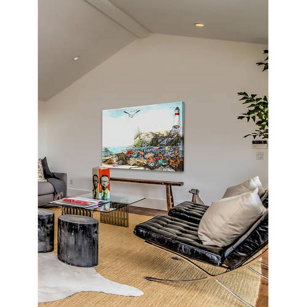 Marmont Hill - "Undersea Life" Painting Print on Wrapped Canvas