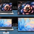 thumbnail image 4 of Monitor portátil Motyeowe 18,5 pulgadas 120 Hz 1080P FHD HDR USB HDMI, 4 of 7