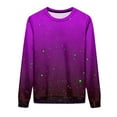 thumbnail image 7 of Censtreet Women's Casual Crew Neck Sweatshirt Loose Soft Long Sleeve Pullover Tops, 7 of 7