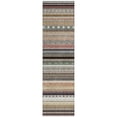 thumbnail image 2 of Addison Rugs Chantille Indoor/Outdoor Transitional Stripes Khaki Machine Washable Runner Rug, 2'3" x 7'6", 2 of 8