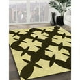thumbnail image 3 of Ahgly Company Machine Washable Indoor Rectangle Transitional Night Red Area Rugs, 2' x 4', 3 of 7