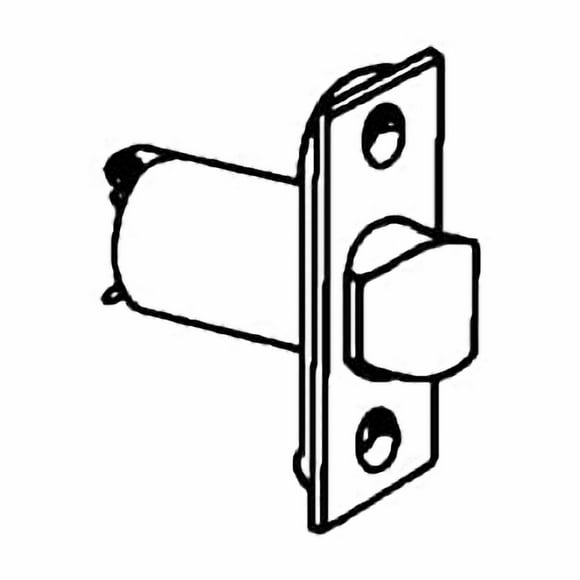 Schlage 11111626 Schlage 11-111 2 3/4" Replacement Spring Latch with Square Corner 1" x 2 1/4" Faceplate