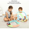 thumbnail image 3 of Racing Car Track Building Toy Light Up Educational Racing Car Track Set Soft Home For Boys Girls (112pcs), 3 of 5