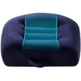 thumbnail image 4 of Auto Booster Cushion Car Seat Cushion Seat Corrector Cushion Breathable Mesh Portable Perfect for Car Office Used All Year Roundnavy, 4 of 5