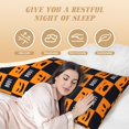 thumbnail image 3 of Halloween Body Pillow Cover, Halloween Skeleton Spider Halloween Decorations Body Pillow Cases with Zipper Soft Smooth Skin Friendly Long Pillow Case 20x54 inches, 1Pcs, 3 of 6