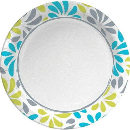 Genuine Joe GJO10319CT Printed Design Paper Plates - Assorted ...