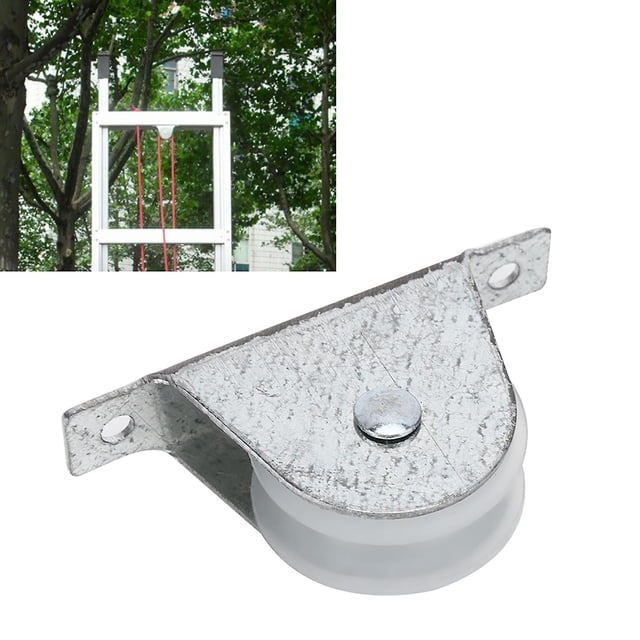 4Pcs 4cm Diameter Universal Ladder Pulley Wheel Replacement Parts Ladder Accessories
