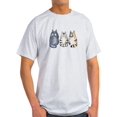 thumbnail image 1 of CafePress - Three 3 Cats Light T Shirt - Light T-Shirt - CP, 1 of 1