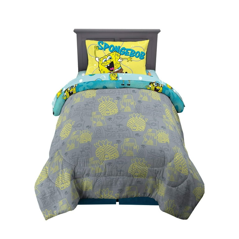 Franco Kids Bedding Super Soft Comforter, Spongebob Squarepants 4 Piece Twin Size Sheet Set - Walmart.com Franco Kids Bedding Super Soft Comforter, Spongebob Squarepants 4 Piece Twin Size Sheet Set - Walmart.com