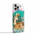 thumbnail image 2 of Deer Flower Case Compatible with iPhone 14 Pro Max,Aesthetic Art Design Full Cover Protective Case, 2 of 5