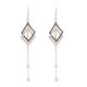 thumbnail image 2 of XWSHYW Pendientes Joyería de Los Pendientes Largos de La Borla Del Diamante Del Rombo de La Moda de Las Señoras, 2 of 6