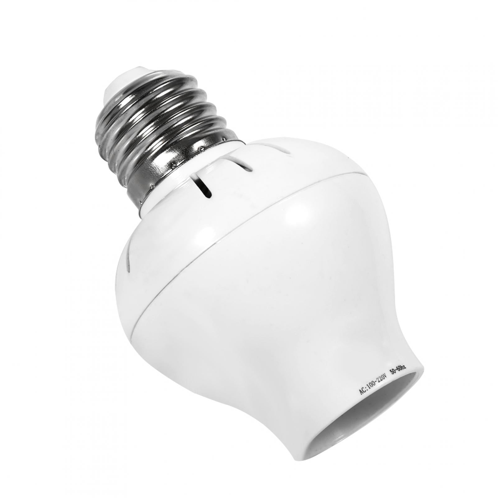 EBTOOLS Screw Bulb Adapter, Motion Sensor Light Socket, E27 For